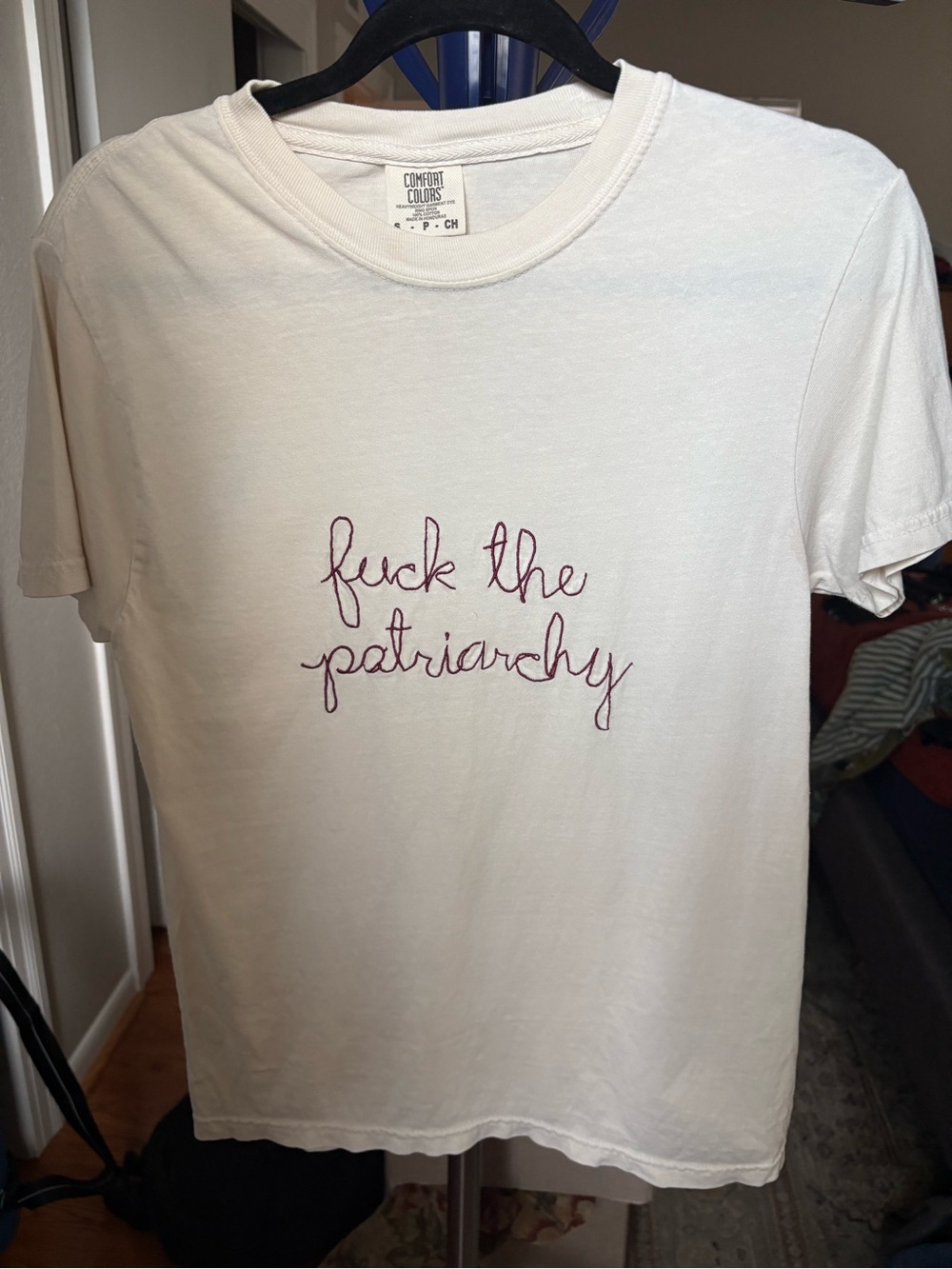 “F the Patriarchy” Size S T-Shirt (Girl Tribe Co)